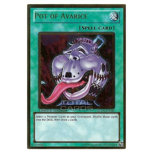 pot of gold yugioh card Yu-Gi-Oh! - Gold Series 4: Pyramids Edition