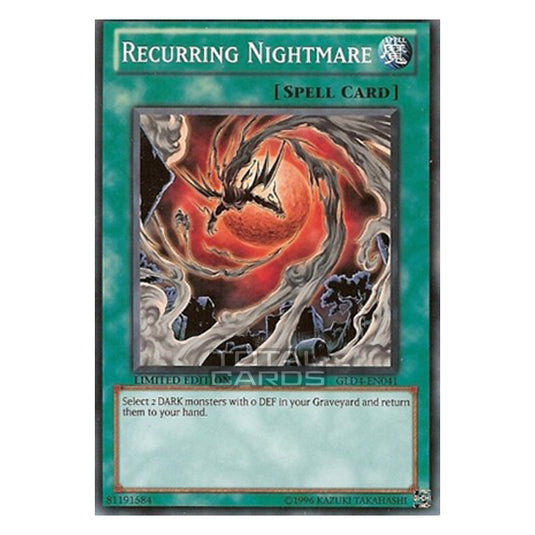 Yu-Gi-Oh! - Gold Series 4: Pyramids Edition - Recurring Nightmare (Common) GLD4-EN041