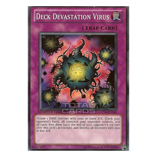 Yu-Gi-Oh! - Gold Series 4: Pyramids Edition - Deck Devastation Virus (Common) GLD4-EN049