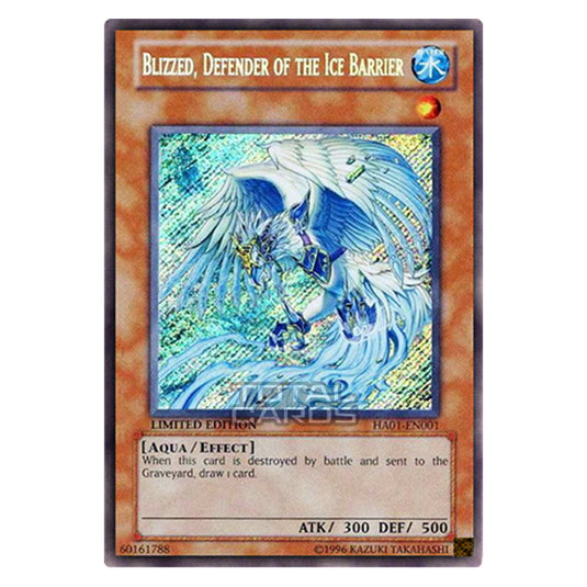 Yu-Gi-Oh! - Hidden Arsenal - Blizzed, Defender of the Ice Barrier (Secret Rare) HA01-EN001