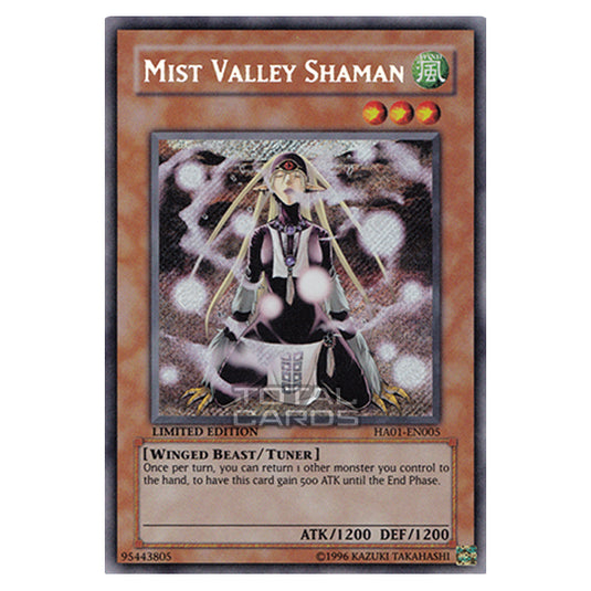 Yu-Gi-Oh! - Hidden Arsenal - Mist Valley Shaman (Secret Rare) HA01-EN005