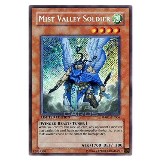 Yu-Gi-Oh! - Hidden Arsenal - Mist Valley Soldier (Secret Rare) HA01-EN006