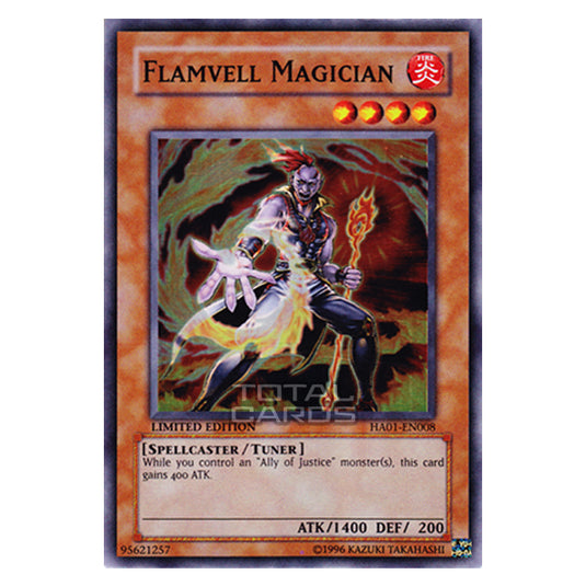 Yu-Gi-Oh! - Hidden Arsenal - Flamvell Magician (Super Rare) HA01-EN008