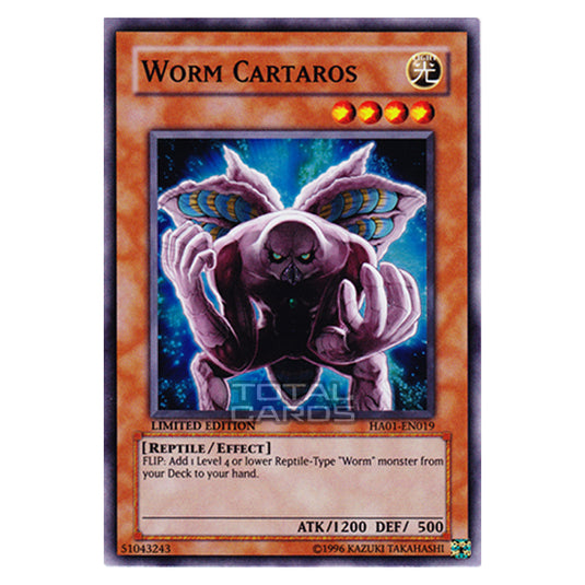 Yu-Gi-Oh! - Hidden Arsenal - Worm Cartaros (Super Rare) HA01-EN019