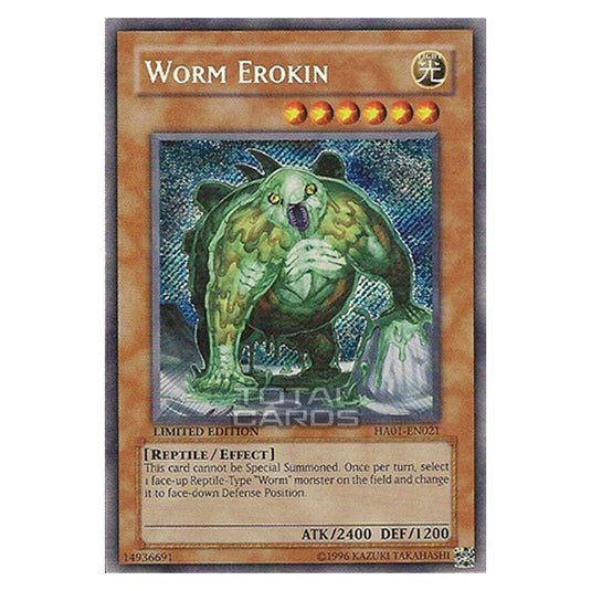 Yu-Gi-Oh! - Hidden Arsenal - Worm Erokin (Secret Rare) HA01-EN021