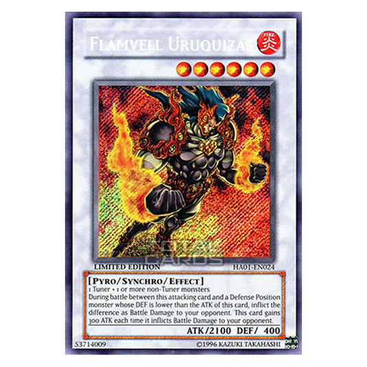 Yu-Gi-Oh! - Hidden Arsenal - Flamvell Uruquizas (Secret Rare) HA01-EN024