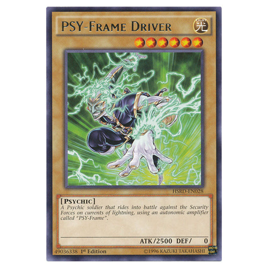 PSY-Frame Driver HSRD-EN028 card from the Yu-Gi-Oh! set High-Speed Riders