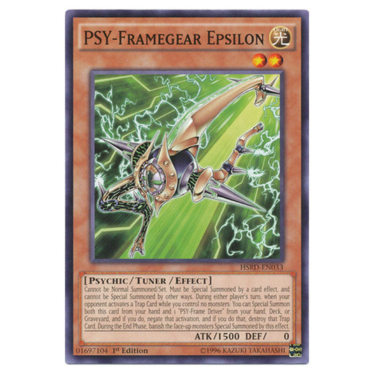 PSY-Framegear Epsilon HSRD-EN033 card from the Yu-Gi-Oh! set High-Speed Riders