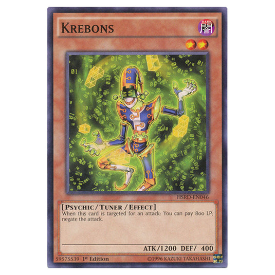 Krebons HSRD-EN046 card from the Yu-Gi-Oh! set High-Speed Riders