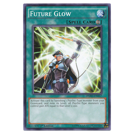 Future Glow HSRD-EN057 card from the Yu-Gi-Oh! set High-Speed Riders