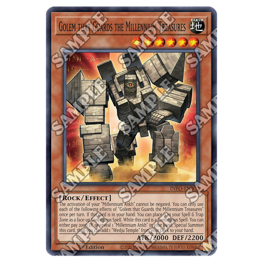 Yu-Gi-Oh! - The Infinite Forbidden - Golem that Guards the Millennium Treasures (Common) - INFO-EN002