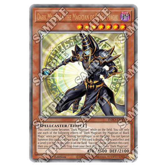 Yu-Gi-Oh! - The Infinite Forbidden - Dark Magician the Magician of Black Magic (Quarter Century Secret Rare) - INFO-EN006a