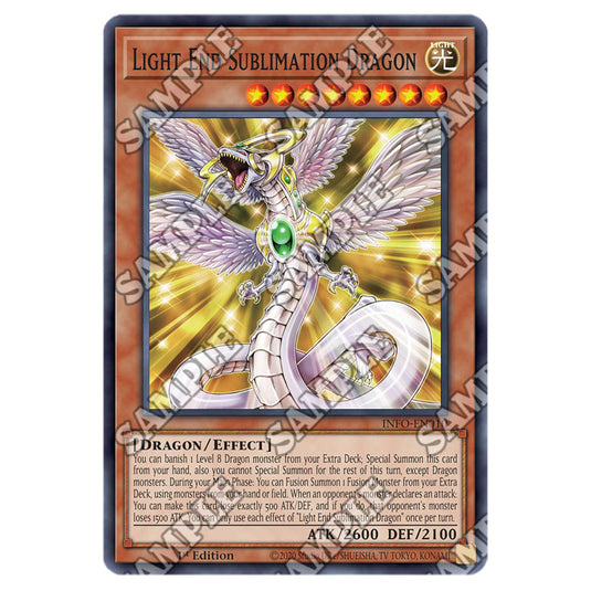 Yu-Gi-Oh! - The Infinite Forbidden - Light End Sublimation Dragon (Common) - INFO-EN010