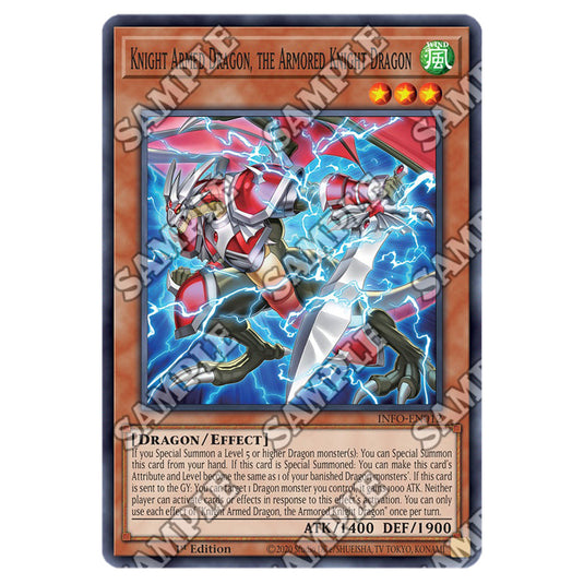 Yu-Gi-Oh! - The Infinite Forbidden - Knight Armed Dragon, the Armored Knight Dragon (Common) - INFO-EN012