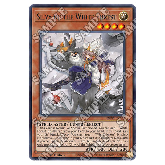 Yu-Gi-Oh! - The Infinite Forbidden - Silvy of the White Forest (Common) - INFO-EN015