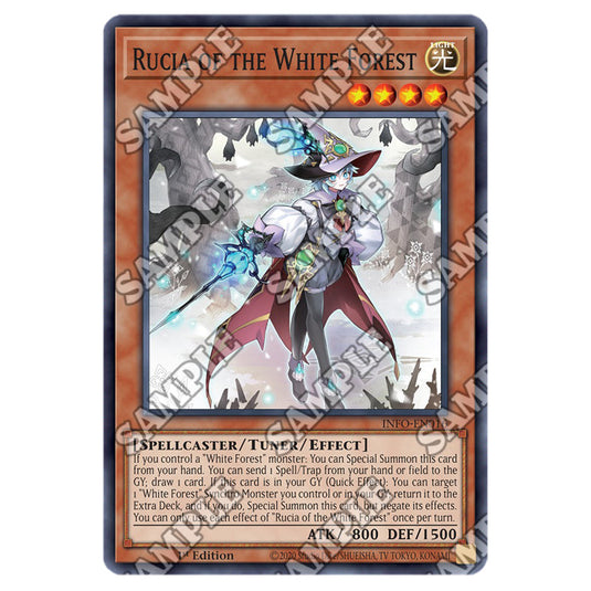 Yu-Gi-Oh! - The Infinite Forbidden - Rucia of the White Forest (Common) - INFO-EN016