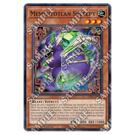 Yu-Gi-Oh! - The Infinite Forbidden - Mementotlan Shleepy (Common) - IN Yu-Gi-Oh! - The Infinite Forbidden - Mementotlan Shleepy (Common) - IN
