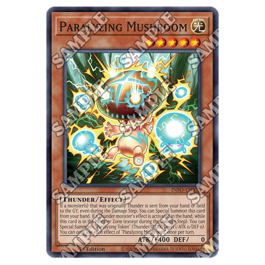 Yu-Gi-Oh! - The Infinite Forbidden - Paralyzing Mushroom (Common) - IN Yu-Gi-Oh! - The Infinite Forbidden - Paralyzing Mushroom (Common) - IN