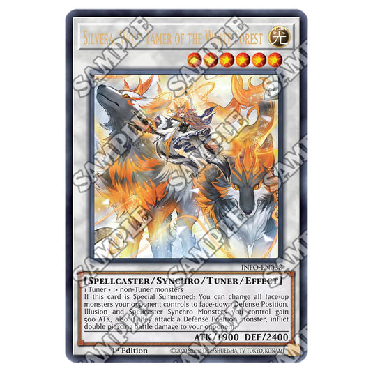 Yu-Gi-Oh! - The Infinite Forbidden - Silvera, Wolf Tamer of the White Forest (Ultra Rare) - INFO-EN038