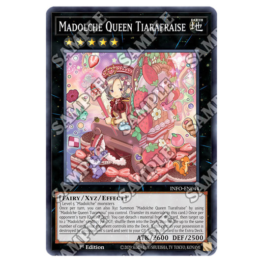 Yu-Gi-Oh! - The Infinite Forbidden - Madolche Queen Tiarafraise (Super Rare) - INFO-EN044