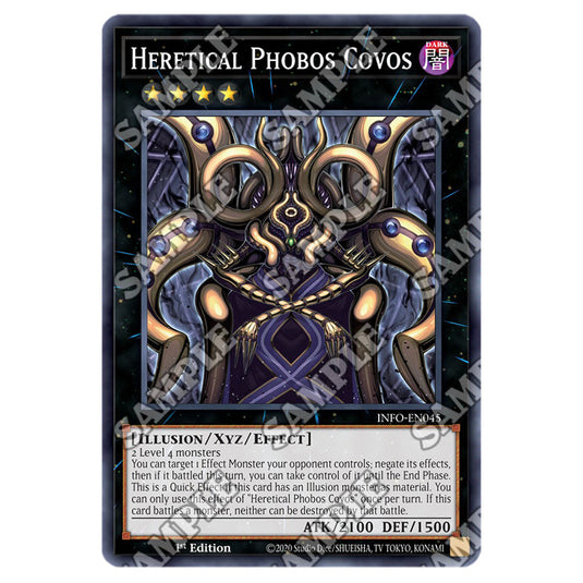 Yu-Gi-Oh! - The Infinite Forbidden - Heretical Phobos Covos (Super Rare) - INFO-EN045