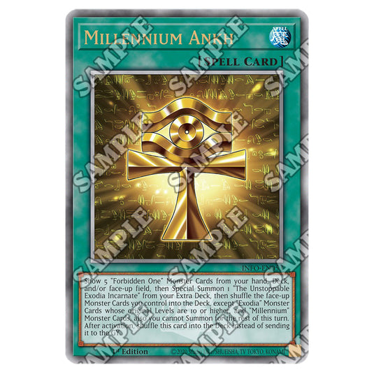 Yu-Gi-Oh! - The Infinite Forbidden - Millennium Ankh (Quarter Century Secret Rare) - INFO-EN053a