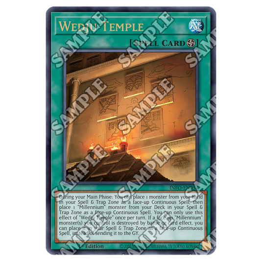 Yu-Gi-Oh! - The Infinite Forbidden - Wedju Temple (Ultra Rare) - INFO-EN054