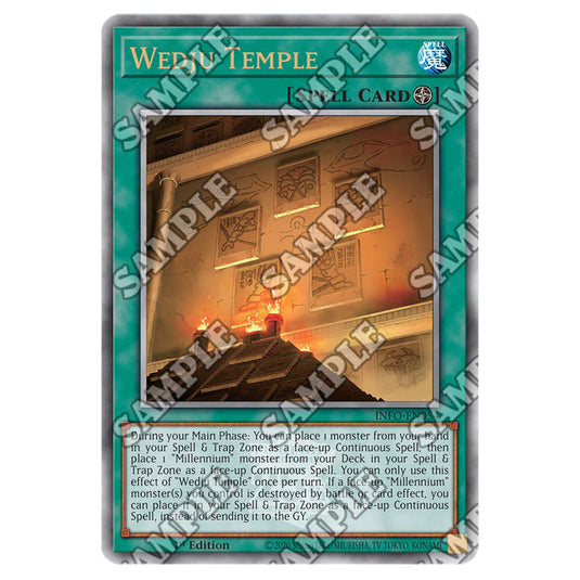 Yu-Gi-Oh! - The Infinite Forbidden - Wedju Temple (Quarter Century Secret Rare) - INFO-EN054a