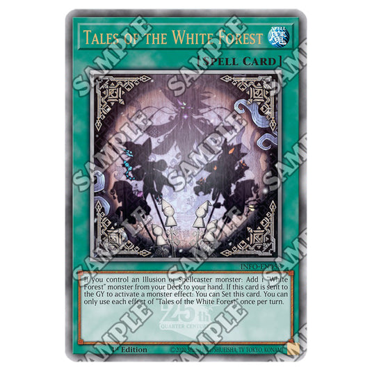 Yu-Gi-Oh! - The Infinite Forbidden - Tales of the White Forest (Quarter Century Secret Rare) - INFO-EN058a