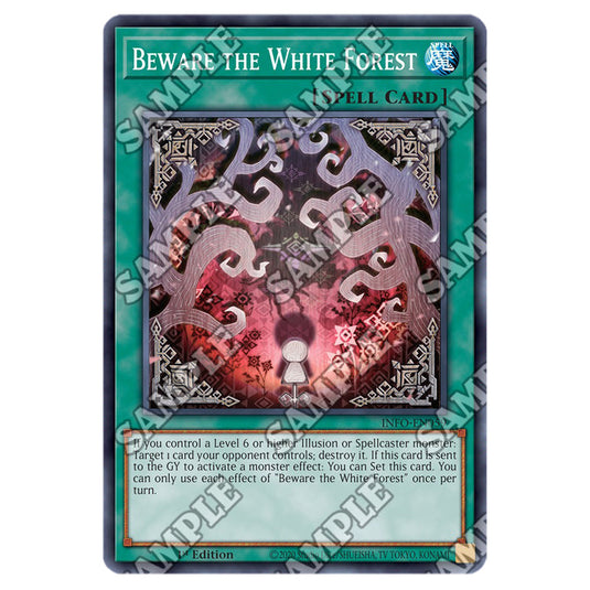 Yu-Gi-Oh! - The Infinite Forbidden - Beware the White Forest (Super Rare) - INFO-EN059