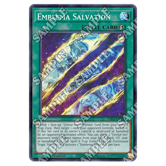 Yu-Gi-Oh! - The Infinite Forbidden - Emblema Salvation (Common) - INFO-EN063