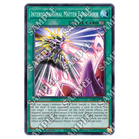 Yu-Gi-Oh! - The Infinite Forbidden - Interdimensional Matter Forwarder (Common) - INFO-EN066