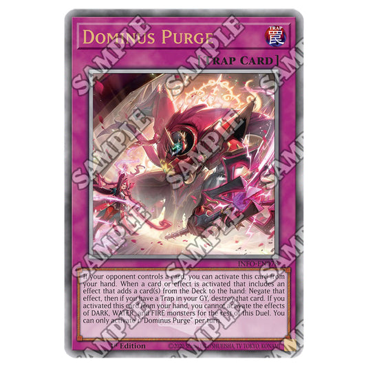 Yu-Gi-Oh! - The Infinite Forbidden - Dominus Purge (Quarter Century Secret Rare) - INFO-EN078a