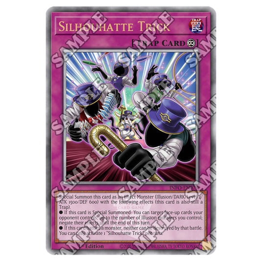 Yu-Gi-Oh! - The Infinite Forbidden - Silhouhatte Trick (Quarter Century Secret Rare) - INFO-EN079a