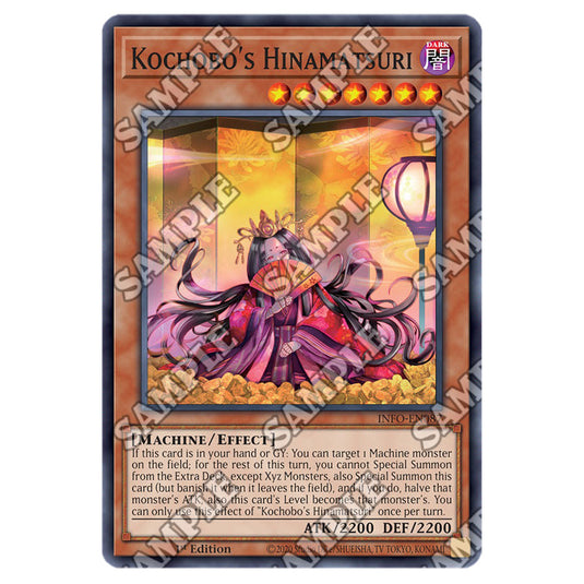 Yu-Gi-Oh! - The Infinite Forbidden - Kochobo's Hinamatsuri (Common) - INFO-EN087