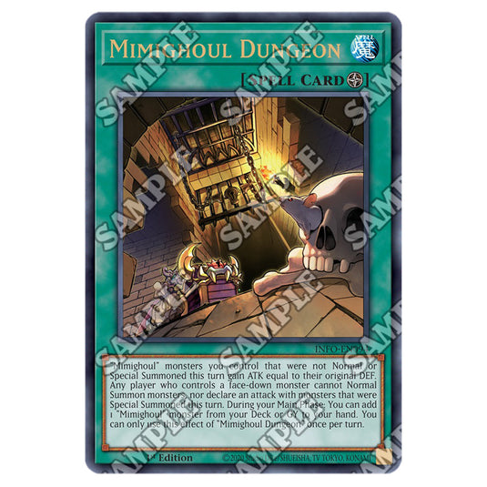 Yu-Gi-Oh! - The Infinite Forbidden - Mimighoul Dungeon (Ultra Rare) - INFO-EN094