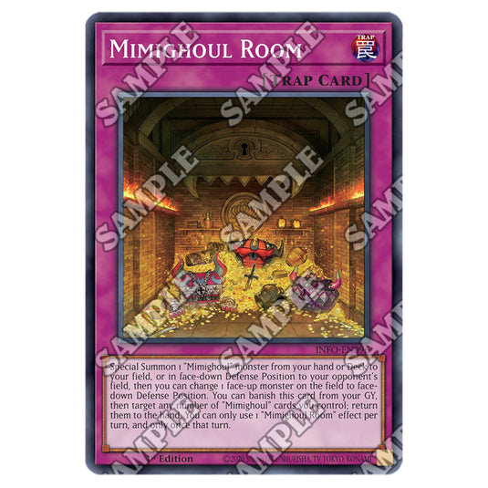 Yu-Gi-Oh! - The Infinite Forbidden - Mimighoul Room (Super Rare) - INF Yu-Gi-Oh! - The Infinite Forbidden - Mimighoul Room (Super Rare) - INF