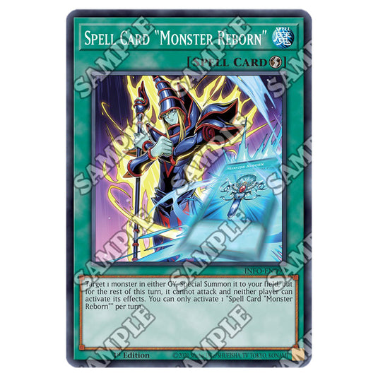 Yu-Gi-Oh! - The Infinite Forbidden - Spell Card Monster Reborn (Super Rare) - INFO-EN099