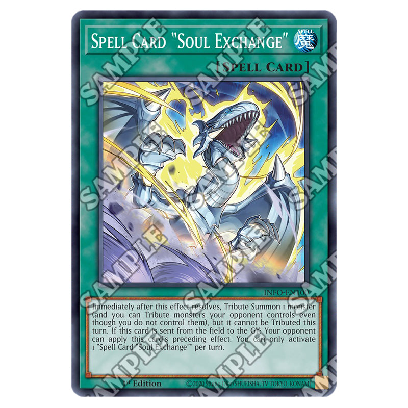 Yu-Gi-Oh! - The Infinite Forbidden - Spell Card Soul Exchange (Super R Yu-Gi-Oh! - The Infinite Forbidden - Spell Card Soul Exchange (Super R