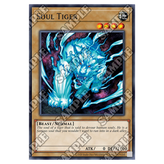 Yu-Gi-Oh! - Invasion of Chaos - 25th Anniversary Reprint - Soul Tiger (Common) IOC-25-EN003