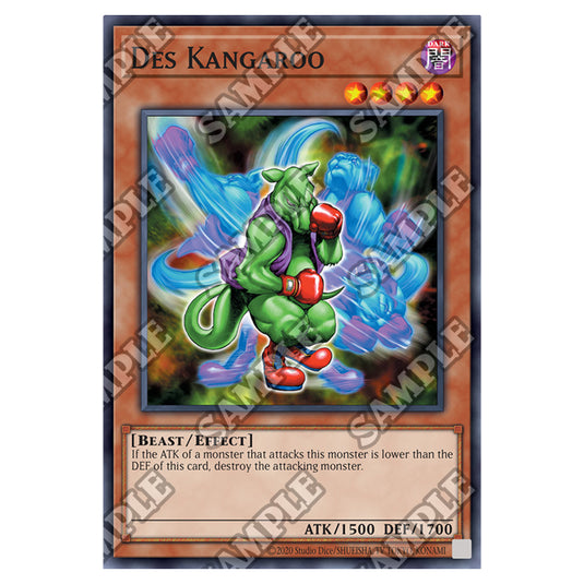 Yu-Gi-Oh! - Invasion of Chaos - 25th Anniversary Reprint - Des Kangaroo (Common) IOC-25-EN005