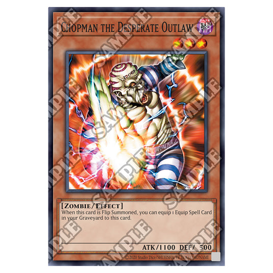 Yu-Gi-Oh! - Invasion of Chaos - 25th Anniversary Reprint - Chopman the Desperate Outlaw (Common) IOC-25-EN010