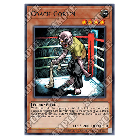 Yu-Gi-Oh! - Invasion of Chaos - 25th Anniversary Reprint - Coach Goblin (Common) IOC-25-EN015