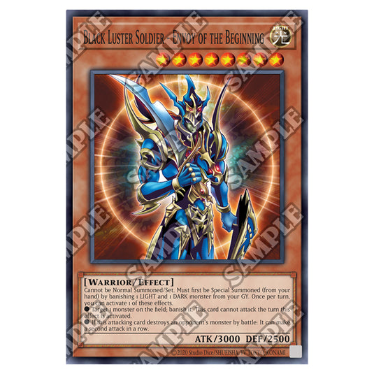 Yu-Gi-Oh! - Invasion of Chaos - 25th Anniversary Reprint - Black Luster Soldier - Envoy of the Beginning (Ultra Rare) IOC-25-EN025