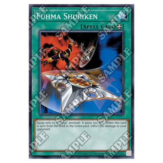 Yu-Gi-Oh! - Invasion of Chaos - 25th Anniversary Reprint - Fuhma Shuriken (Rare) IOC-25-EN031