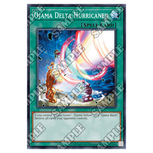 Yu-Gi-Oh! - Invasion of Chaos - 25th Anniversary Reprint - Ojama Delta Hurricane!! (Common) IOC-25-EN034