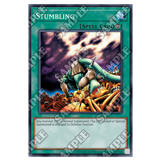 Yu-Gi-Oh! - Invasion of Chaos - 25th Anniversary Reprint - Stumbling (Common) IOC-25-EN035