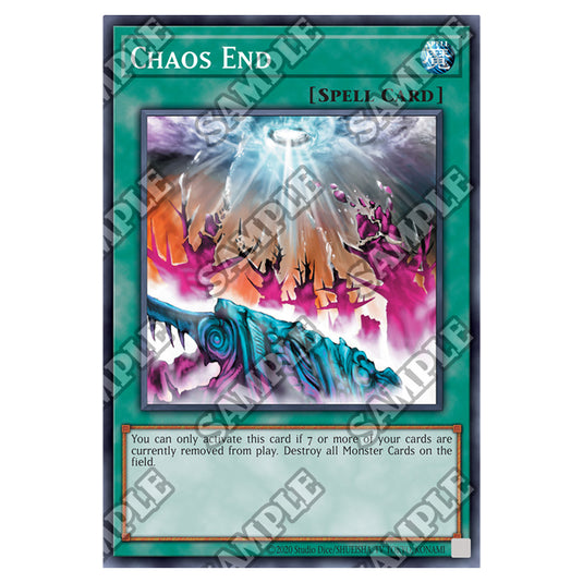 Yu-Gi-Oh! - Invasion of Chaos - 25th Anniversary Reprint - Chaos End (Common) IOC-25-EN036