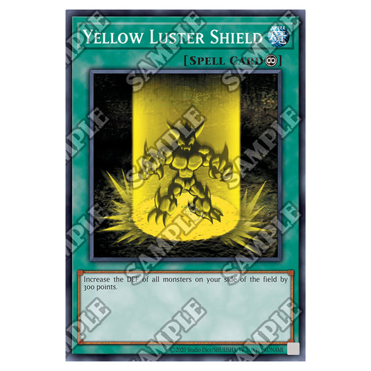 Yu-Gi-Oh! - Invasion of Chaos - 25th Anniversary Reprint - Yellow Luster Shield (Common) IOC-25-EN037