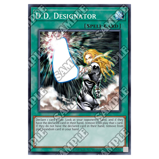 Yu-Gi-Oh! - Invasion of Chaos - 25th Anniversary Reprint - D.D. Designator (Super Rare) IOC-25-EN039